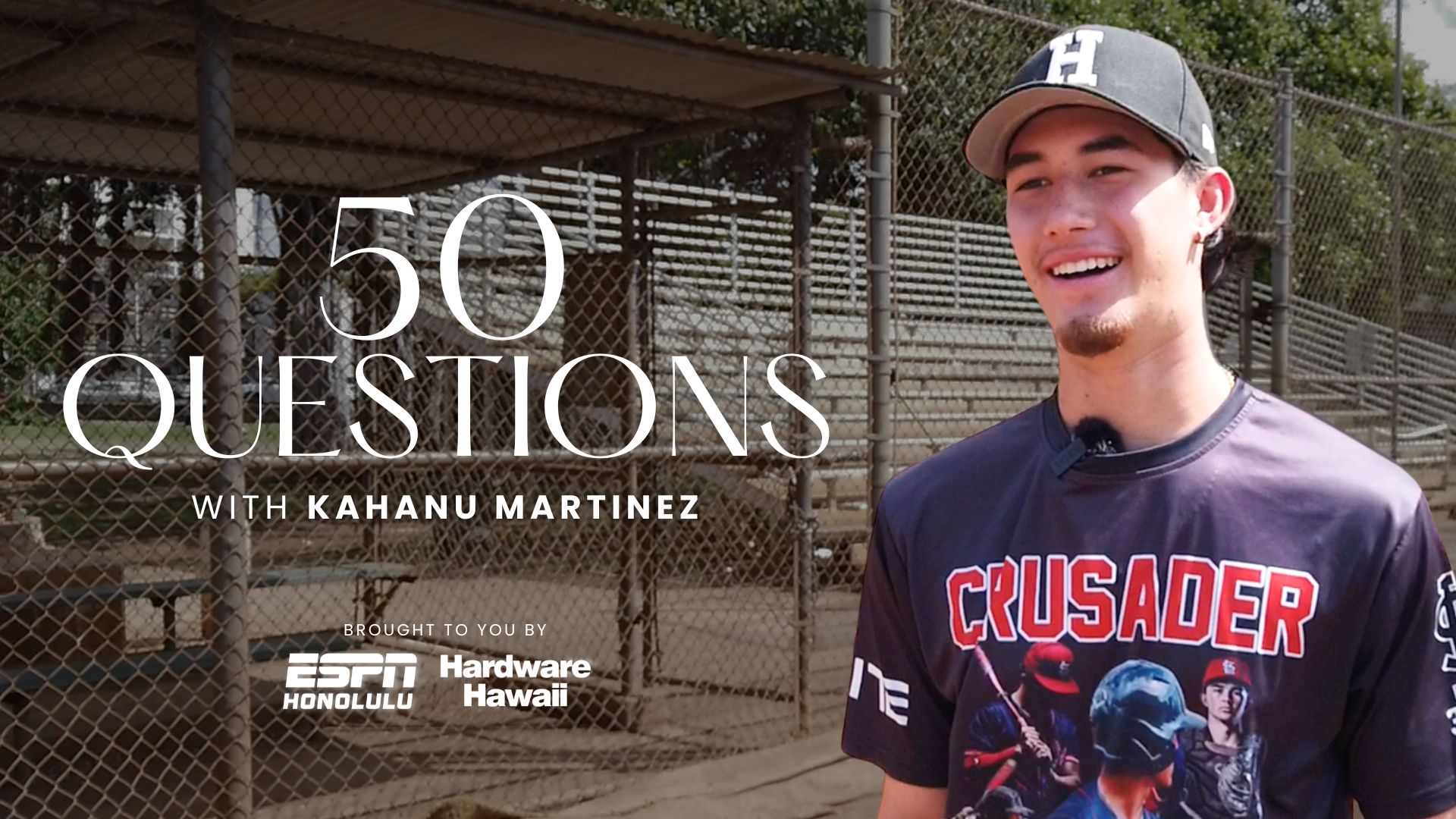 50 Questions with Kahanu Martinez | Saint Louis Baseball