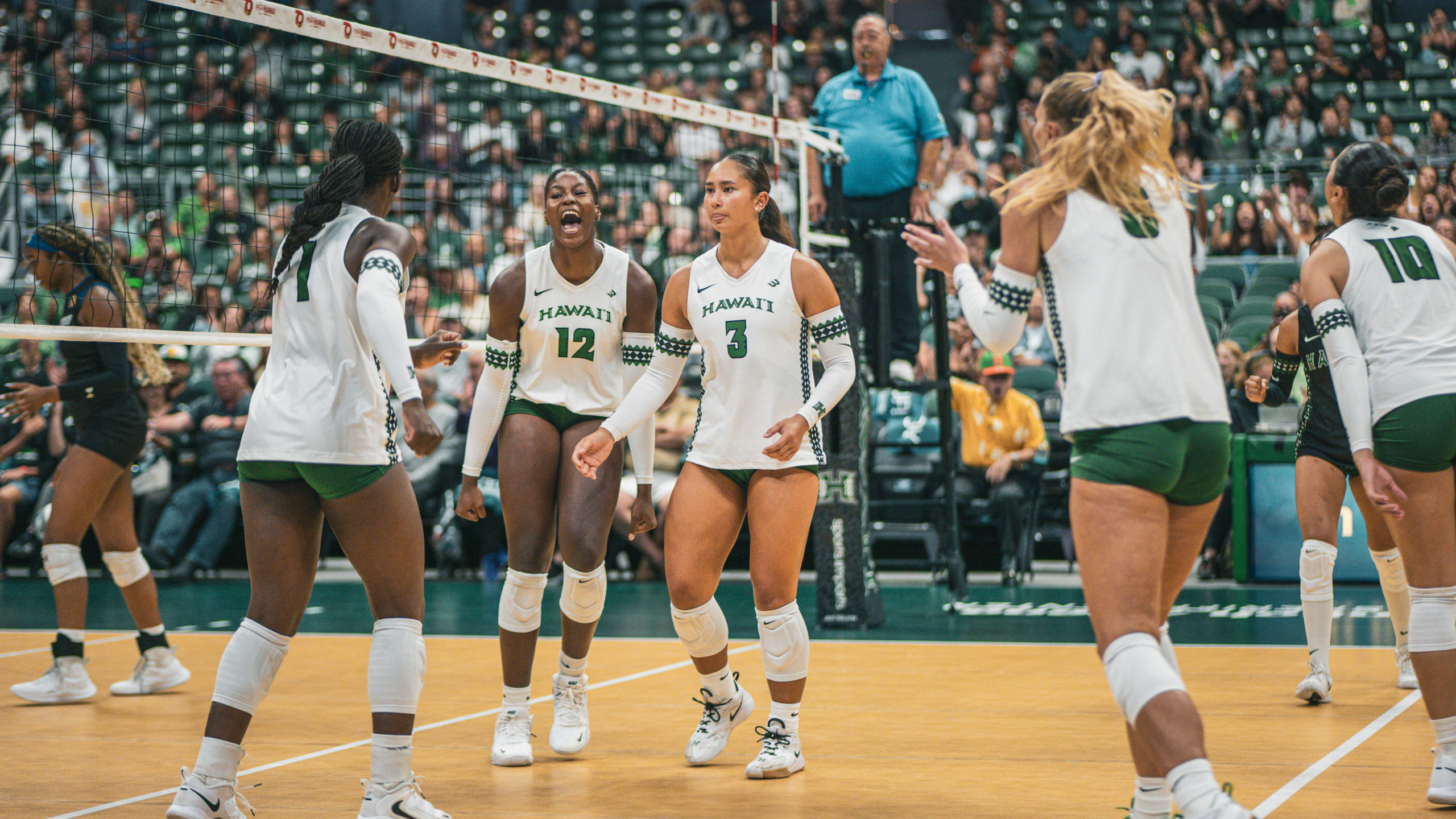 Wahine Volleyball goes 0-3 at Stanford Invitational