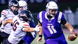 Damien holds off ‘Iolani, 42-28, to gain Division I state berth