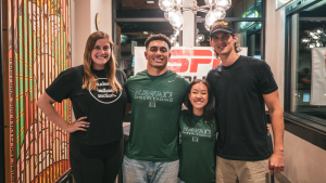 Kapolei Football & UH Cheer | The Student Section at Raising Cane’s