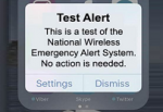 [VIDEO] Nationwide Emergency Alert Test on Wednesday