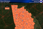 Heat Advisory today