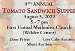 Free Clinic of Rome tomato sandwich supper fundraiser August 5