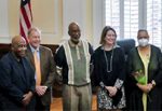 [VIDEO] Floyd Commissioners honor 3 citizens for African American History Month