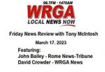 [AUDIO] WRGA Friday news review – March 17th, 2023