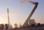 [VIDEO] Smokestacks at Plant Hammond demolished