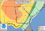 Latest on severe weather threat