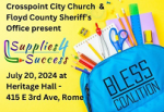 Registration for “Supplies for Success” underway