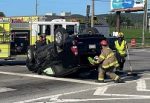 No serious injuries reported in two-vehicle crash at Turner McCall and Martha Berry