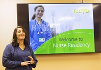 Floyd nurses complete residency program