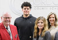 GCS honors Sonoraville Student who saved injured drivers in car accident