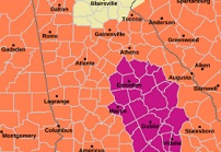 Another hot day in Northwest Georgia