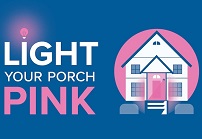 AdventHealth Georgia challenges community to light porches pink for breast cancer awareness