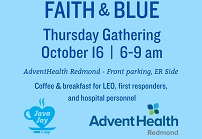 Faith & Blue Day gathering this Thursday