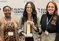 Floyd County Elections Office Earns National Voter Education Award