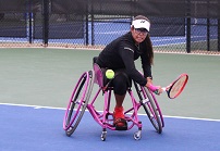 [VIDEO] Wheelchair tennis tournament in Rome