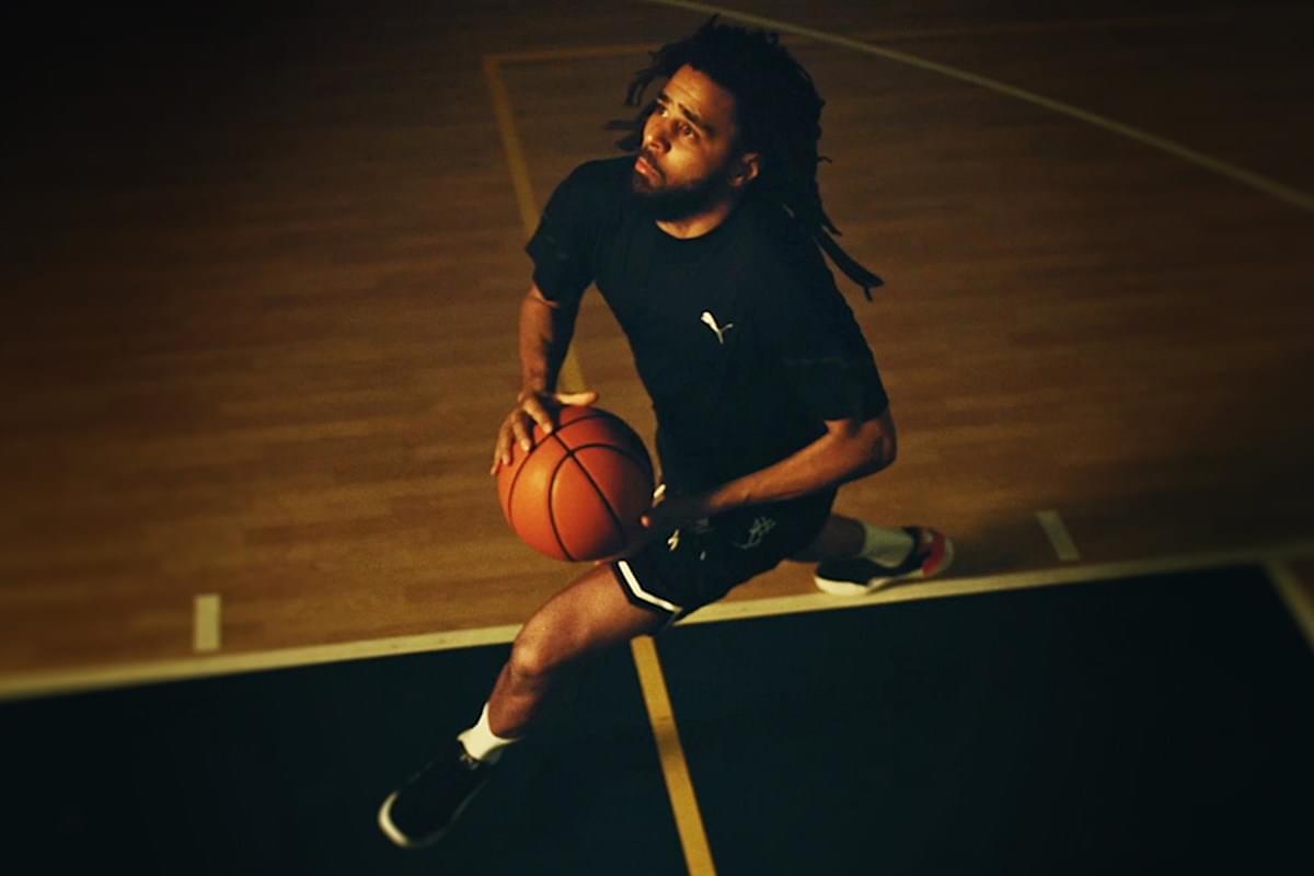 J. COLE: Partnership with Puma