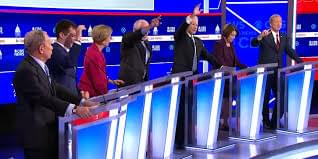 DEMOCRATIC DEBATE: Candidates Talk Over Each Other