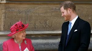 PRINCE HARRY: Does Lunch with the Queen