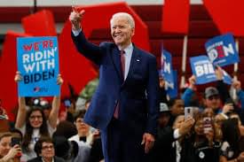 JOE BIDEN: Wins Arizona, Florida, and Illinois Primaries