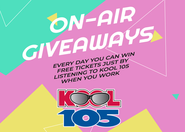 This Week’s On-Air Giveaways