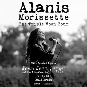 Alanis Morissette at Ball Arena – Wed • Jul 31 • 7:00 PM