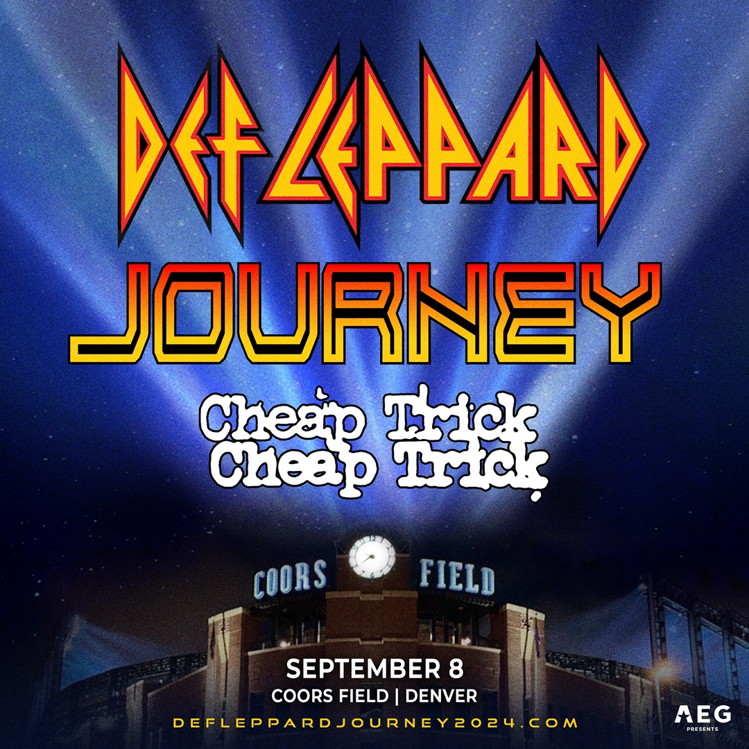 Def Leppard & Journey at Coors Field – Sunday • Sept 8th • 7PM
