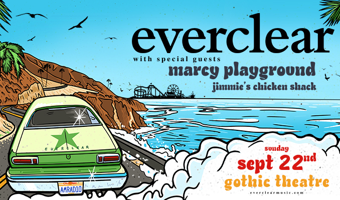 Everclear at The Gothic Theatre – Sun • Sep 22 • 7PM