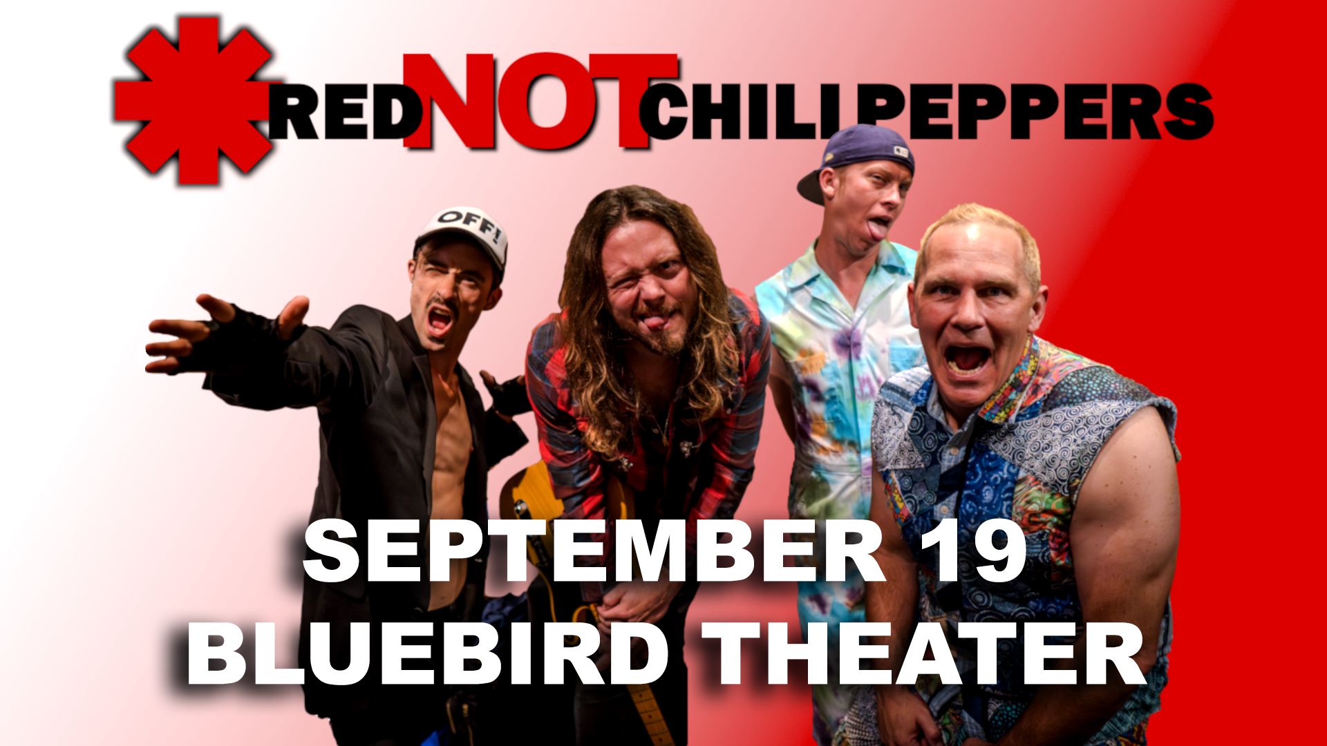 Red NOT Chili Peppers at the Bluebird – Thu • Sep 19 • 8PM
