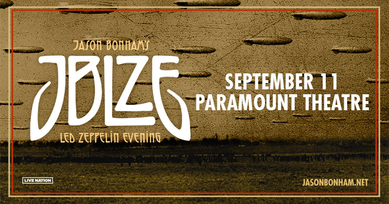 Jason Bonham’s Led Zeppelin Evening – Wed • Sep 11 • 8PM