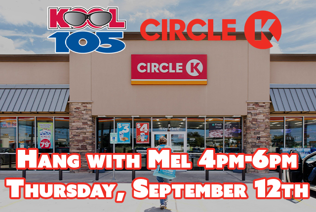 See Mel at Circle K – Thursday, September 12th from 4pm-6pm!