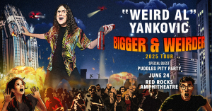 “Weird Al” Yankovic at Red Rocks – Tue • June 24 • 8PM