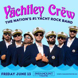 Yachtly Crew at Paramount – Fri • Jun 13 • 8PM