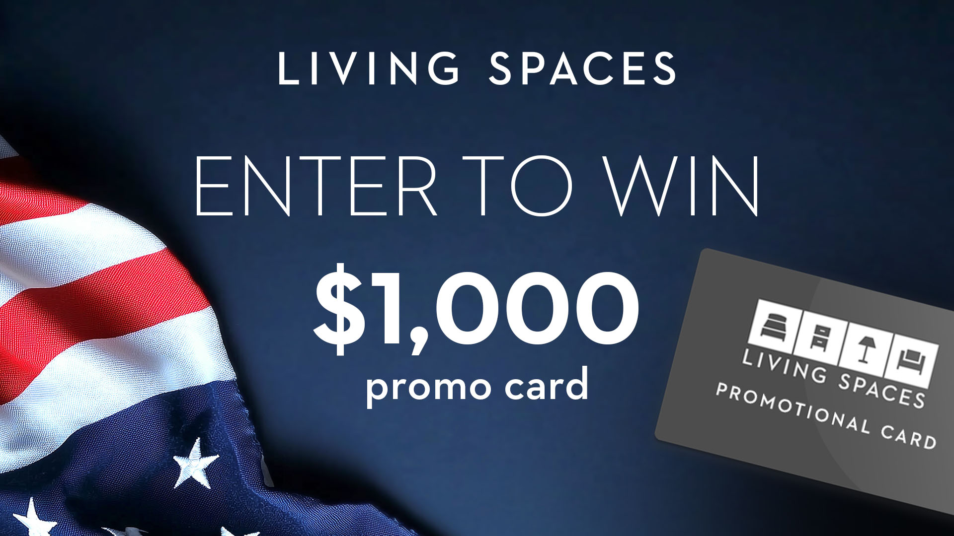 Win $1,000 to Living Spaces!