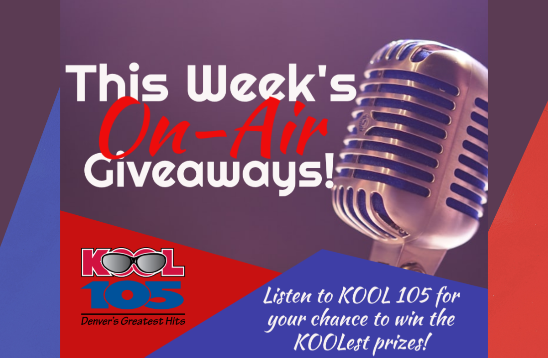 This Week’s On-Air Giveaways