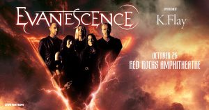 Evanescence at Red Rocks – Mon • Oct 26 • 7PM