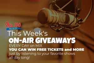 This Week’s On-Air Mix Giveaways