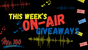 This Week’s On-Air Mix Giveaways