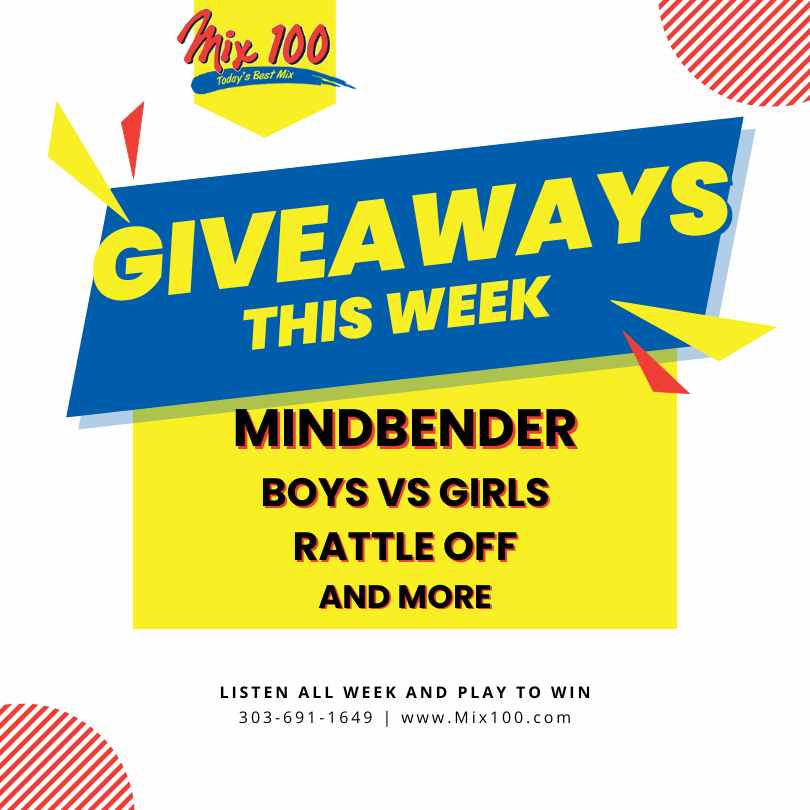 This Week’s On-Air Mix Giveaways