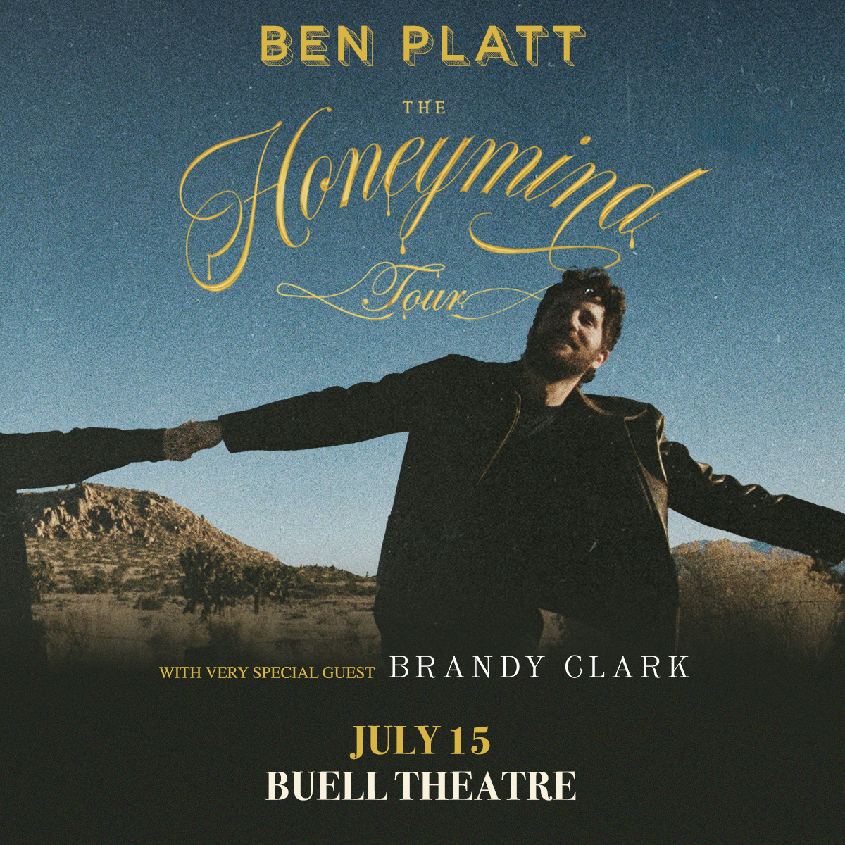 Ben Platt at the Buell Theater – Mon • July 15 • 7:30PM