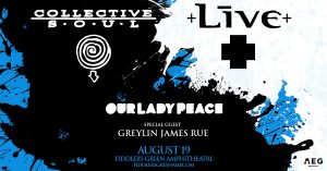 Collective Soul at Fiddler’s Green – Tue • Aug 19 • 7PM