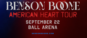 Benson Boone at Ball Arena – Mon • Sep 22, 2025 • 8PM
