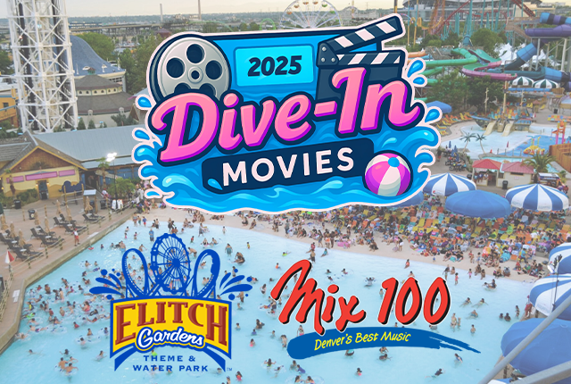 Elitch Gardens Water Park Dive-In Movies with Mix 100