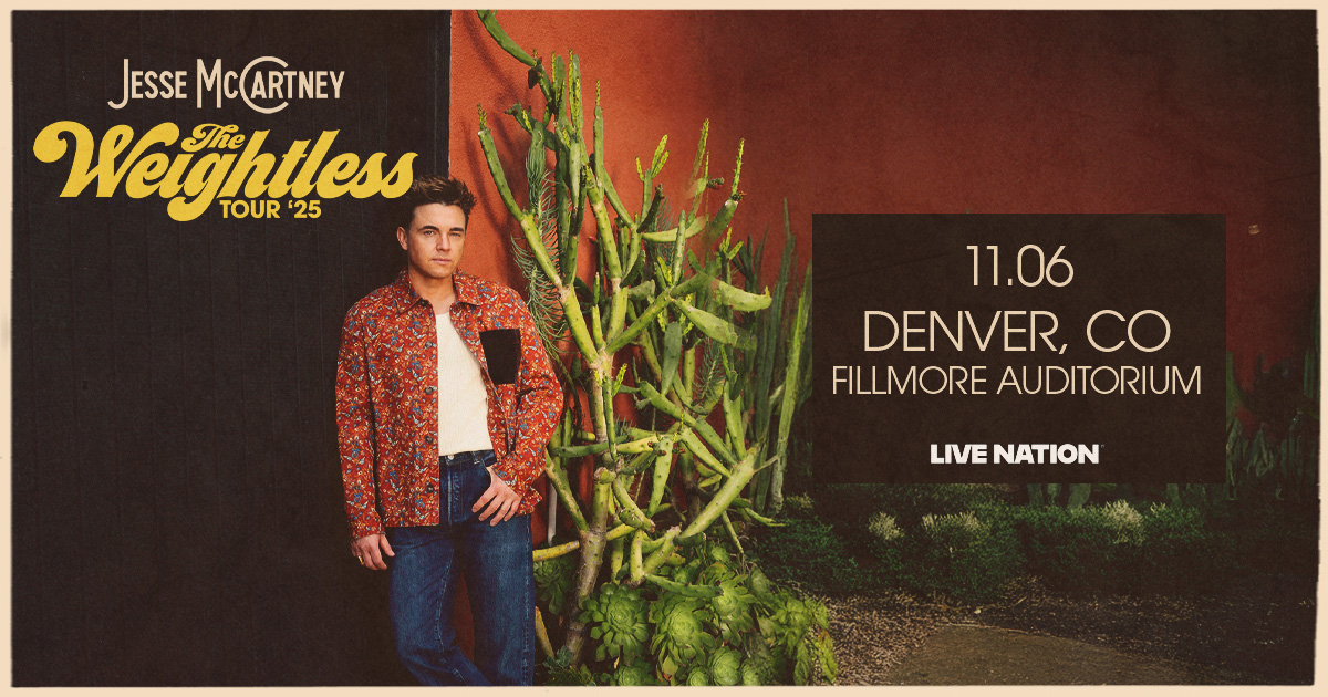 Jesse McCartney at The Fillmore – Thu • Nov 06 • 7PM Jesse McCartney at The Fillmore – Thu • Nov 06 • 7PM