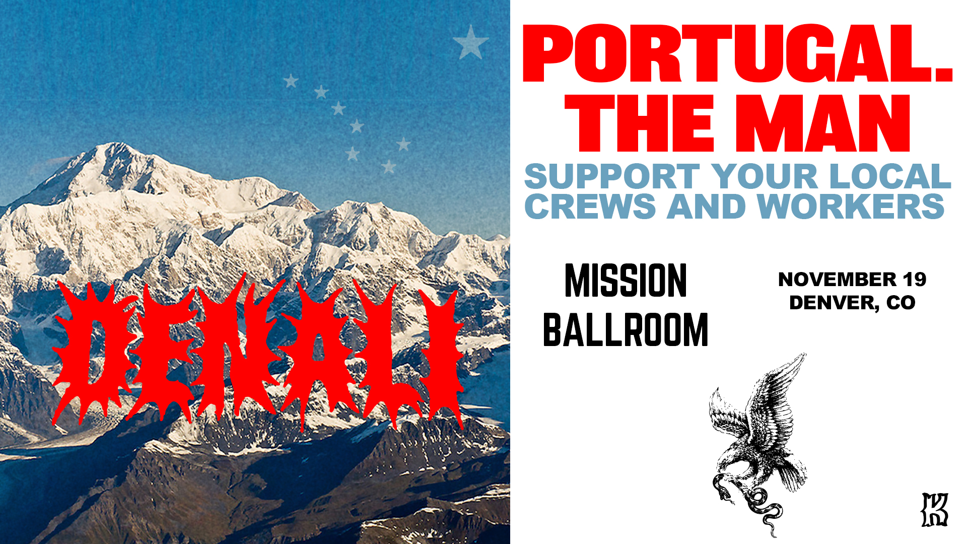 Portugal. The Man at Mission Ballroom – Wed • Nov 19 • 8PM