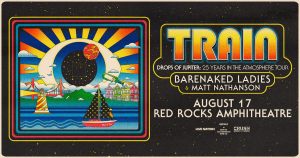 Train at Red Rocks – Mon • Aug 17th • 6:45pm