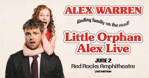 Alex Warren at Red Rocks – Tue • Jun 2 • 7:30PM