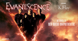Evanescence at Red Rocks – Mon • Oct 26 • 7PM