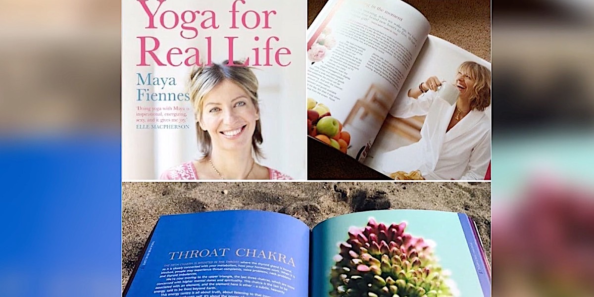 Maya Fiennes talks about her book "Real Life Yoga"
