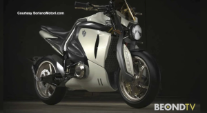 The motorcycle of the future is electric